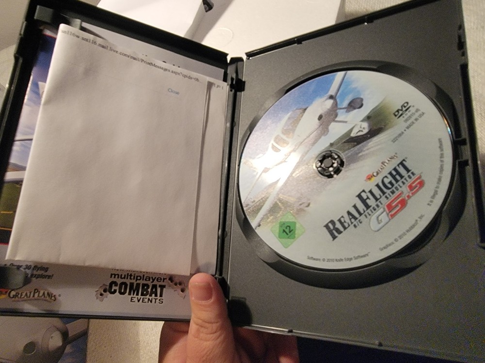 Real Flight Remote RC Flight Simulator G5.5 w InterLink Elite Controller