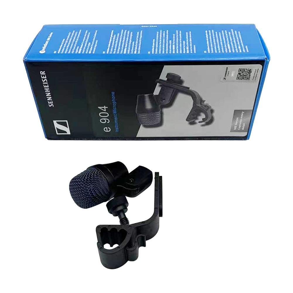 Sennheiser e 904 Dynamic Cardioid Drum Microphone Wired Providing Powerful Sound