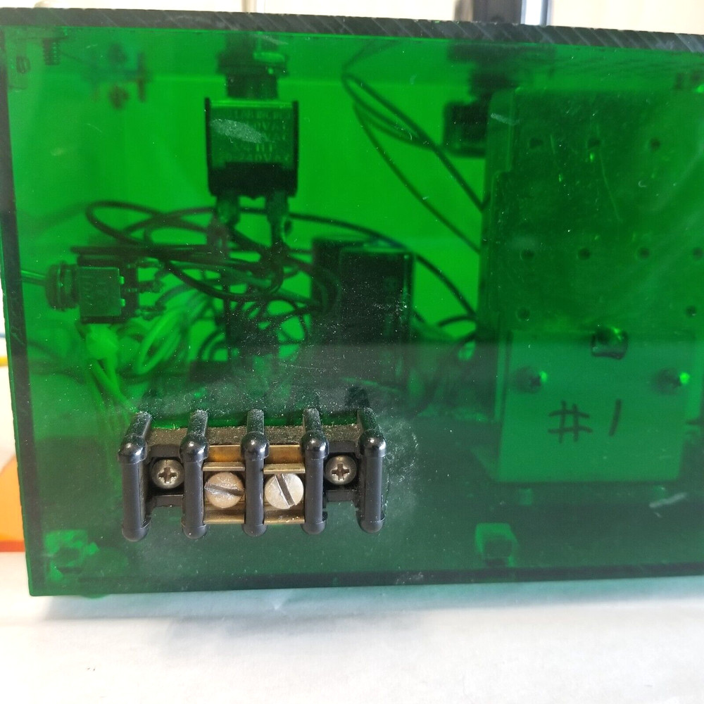 Multi Tech Train Transformer / Custom Made / Green Plexiglass