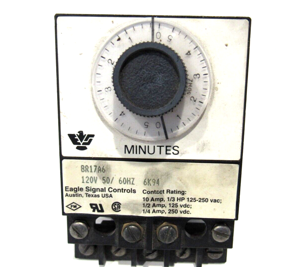 USED EAGLE SIGNAL BR17A6 TIMER