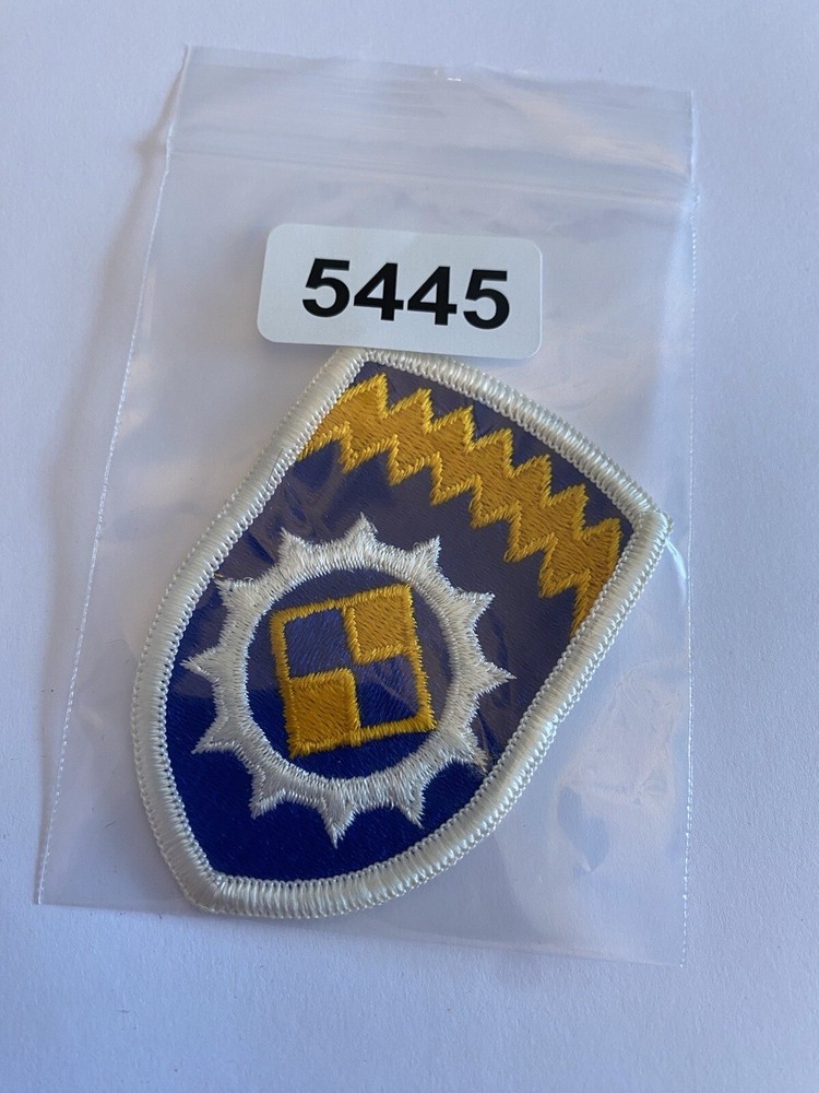 US Army Alaska Support Command Patch Full Color Patch INV5445