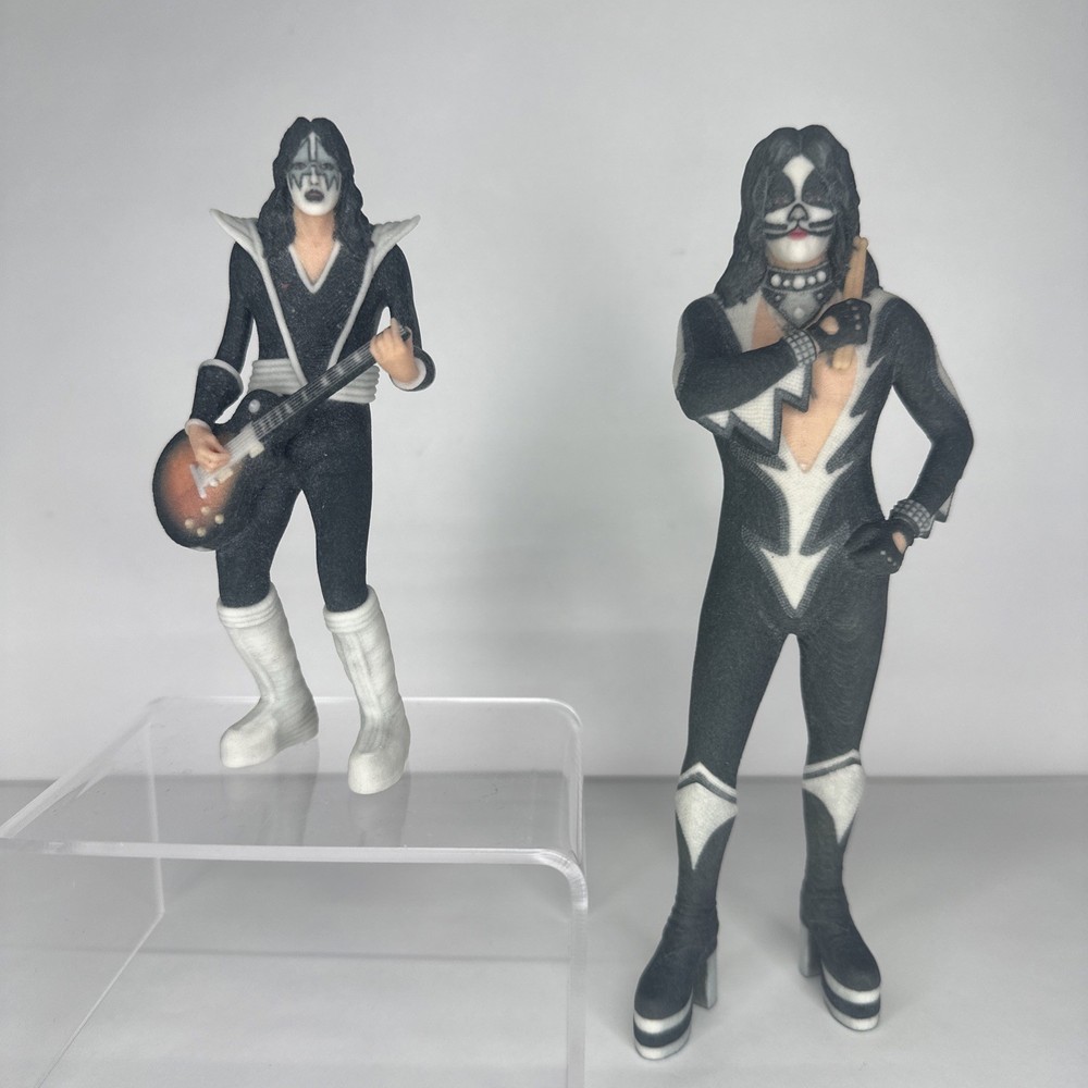 KISS Staramba Figures. VERY RARE! Catman Spaceman. Limited Edition 2016 (READ)