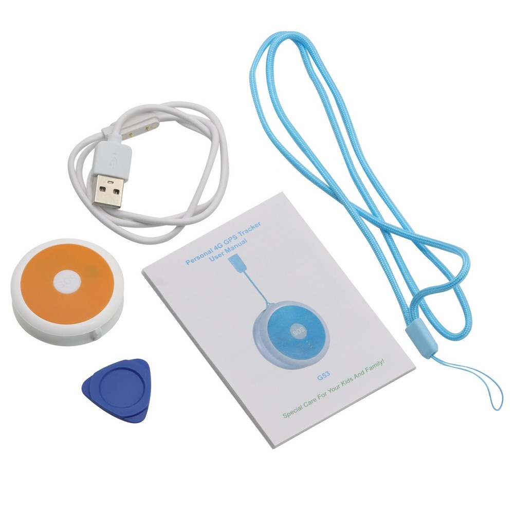 4G Mini GPS Tracker Real time Tracking Device SOS Location For Kids Elderly