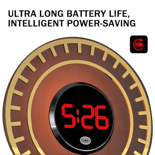Digital Dashboard Car Clock, Touch-Sensitive Luminous LED High 1 PC Red