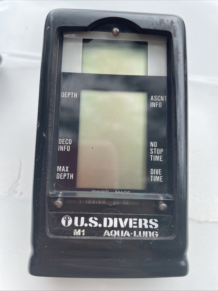 US Divers AquaLung M1 Vintage Scuba Dive Computer It’s Untested