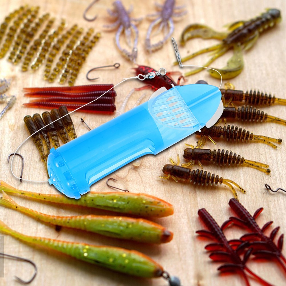 4 Pcs Fishing Bait Storage Basket Carp Method Feeder Cage Clip on Swivel