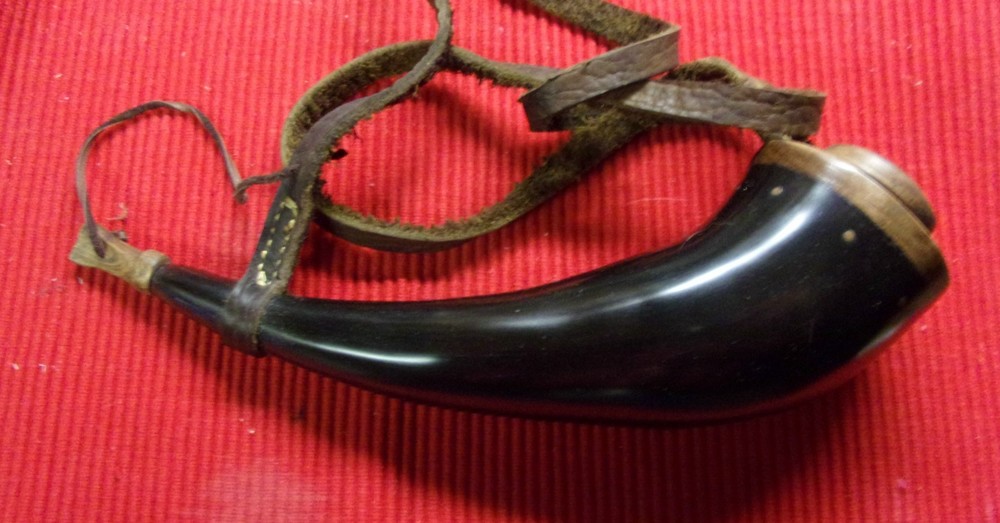 Powder Horn Bison ( American Buffalo) (Black Powder) Muzzle Loader