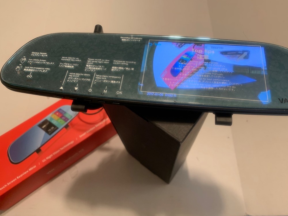 VanTrue Dual DashCam N3,Touch Screen,Night Vision Tech,Smart Gesture Recognition