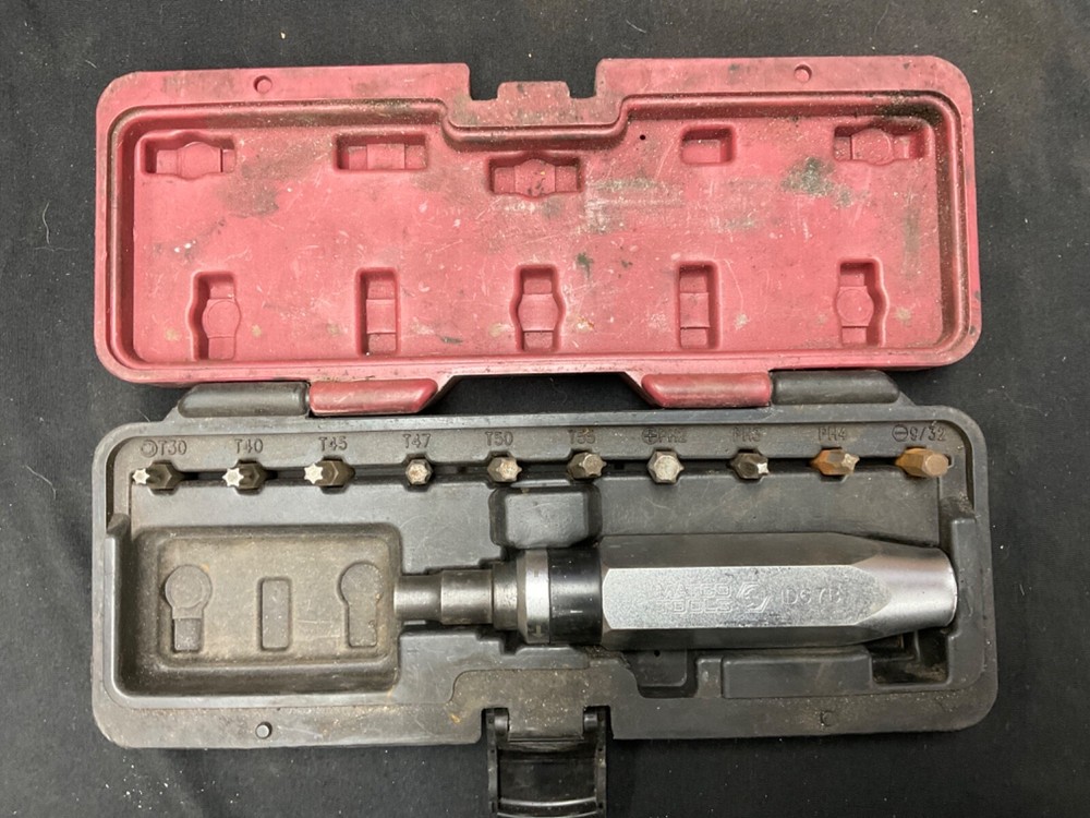 Matco Tools ID67B Hand Impact Driver Set in Case pro mechanic tool