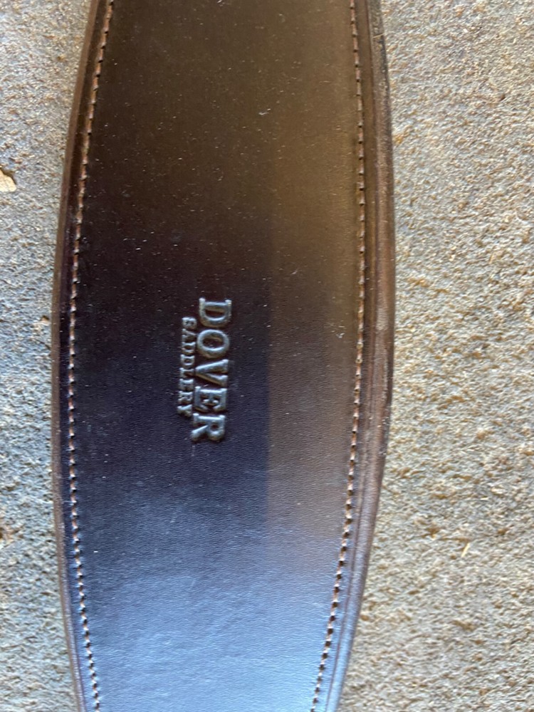 Dover Fancy Stitched Leather Girth 54”