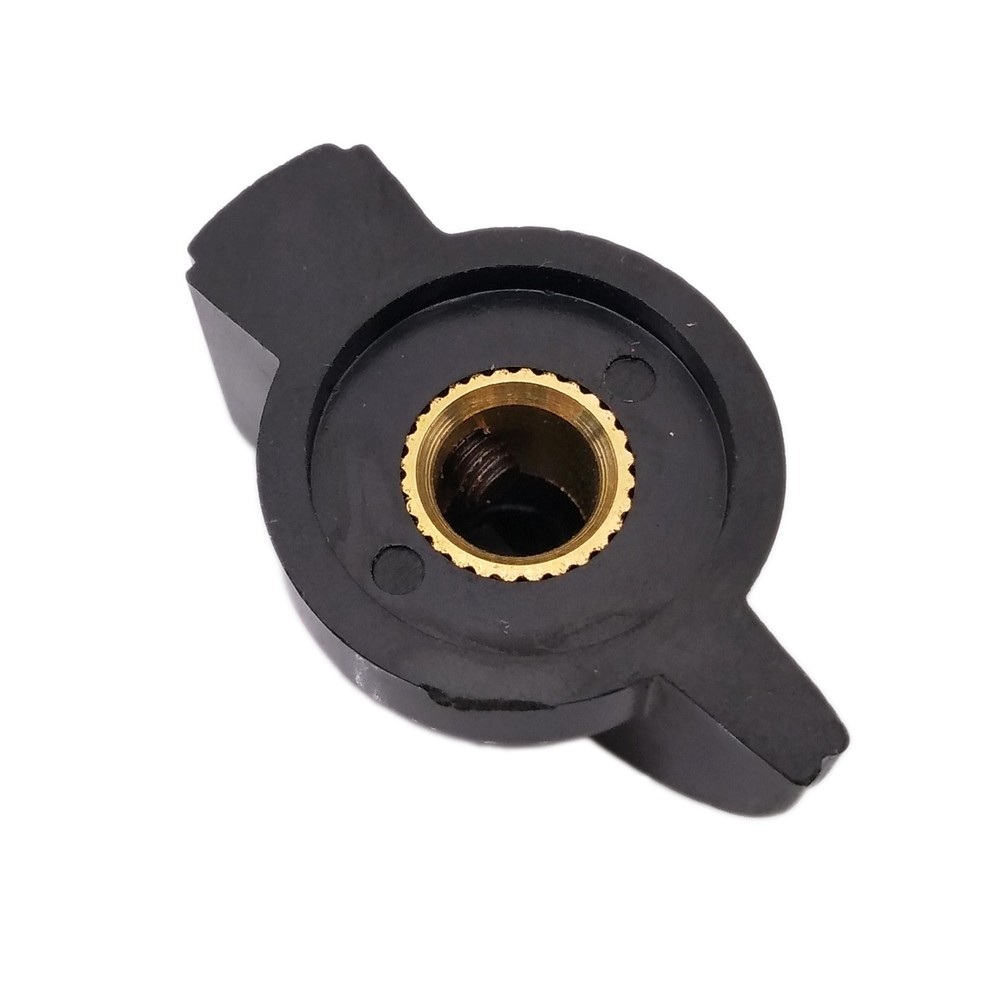 10pcs 6mm 15/64" Shaft Hole Dia Potentiometer Pot Pointer Knobs Caps #1