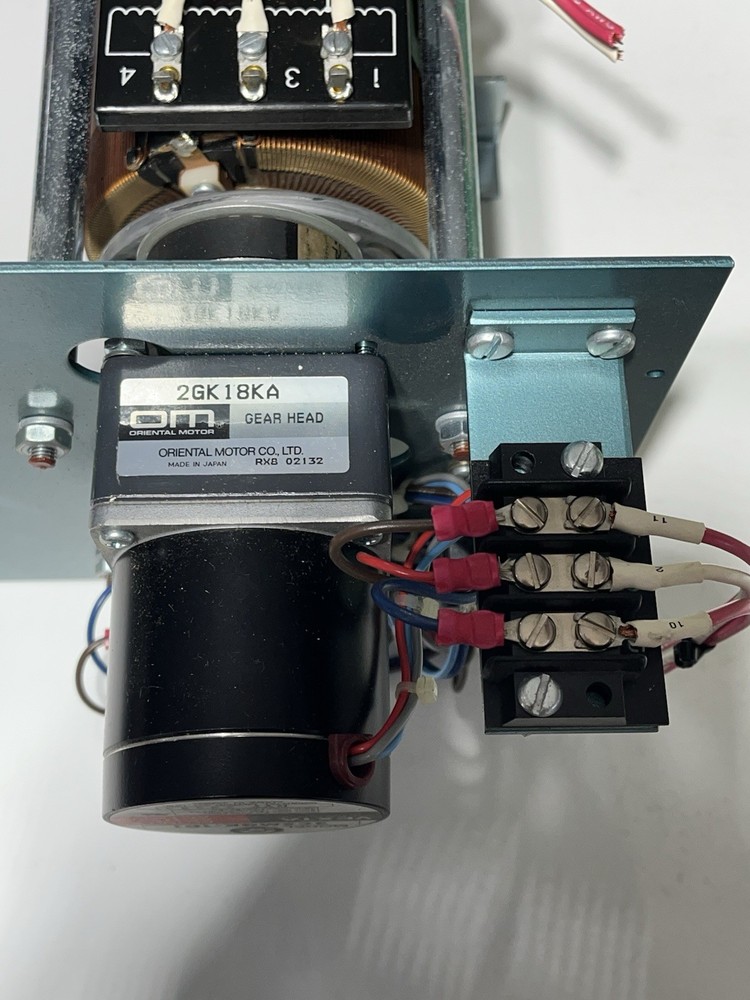 Staco industrial variable motorized transformer model 15M 1010