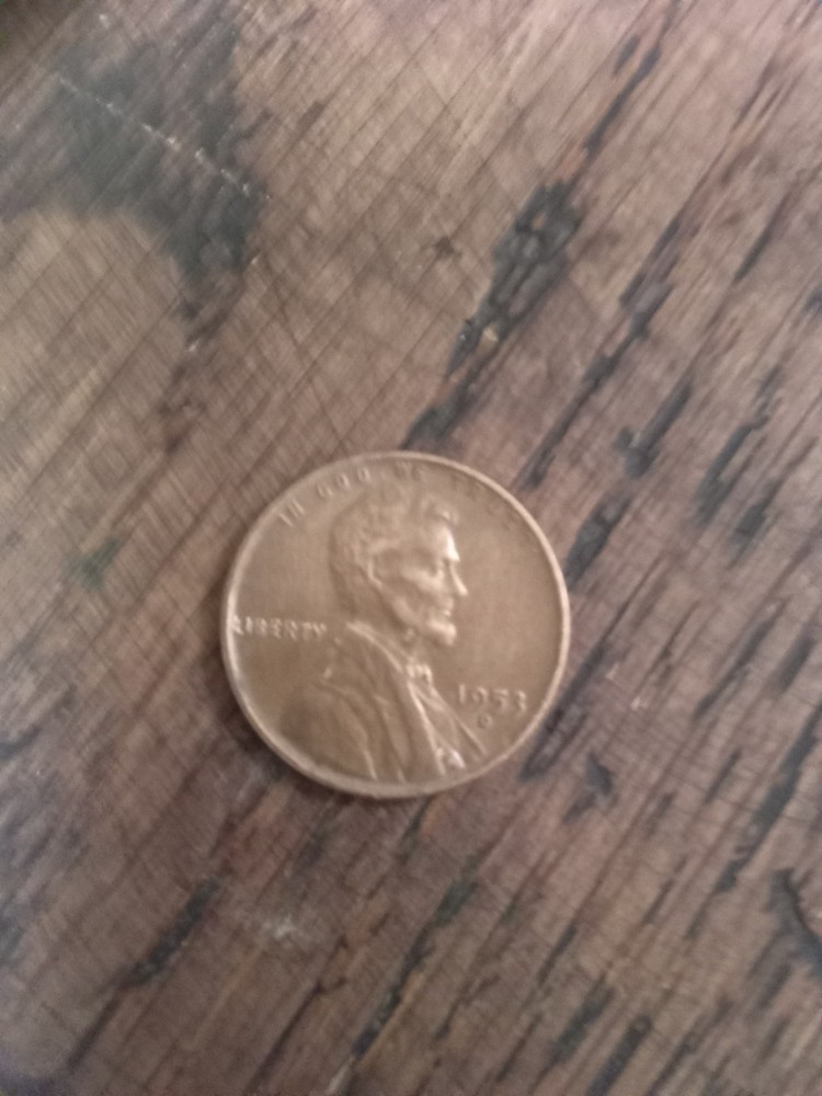 1957-D 1C RD Lincoln Cent