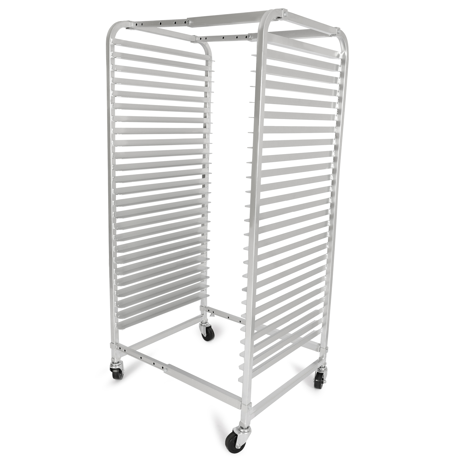 25 Pan End Load Bun Commercial Dough Baking Full Sheet Bakers Bakery Rack