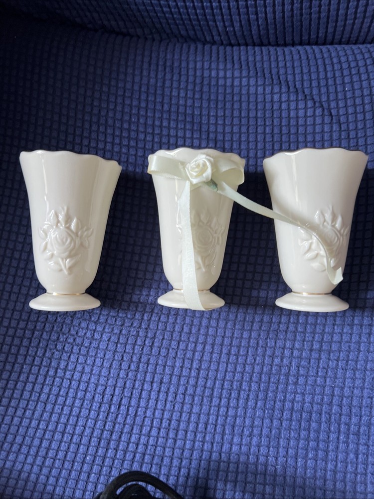 Lenox Ivory Porcelain Mini Vase