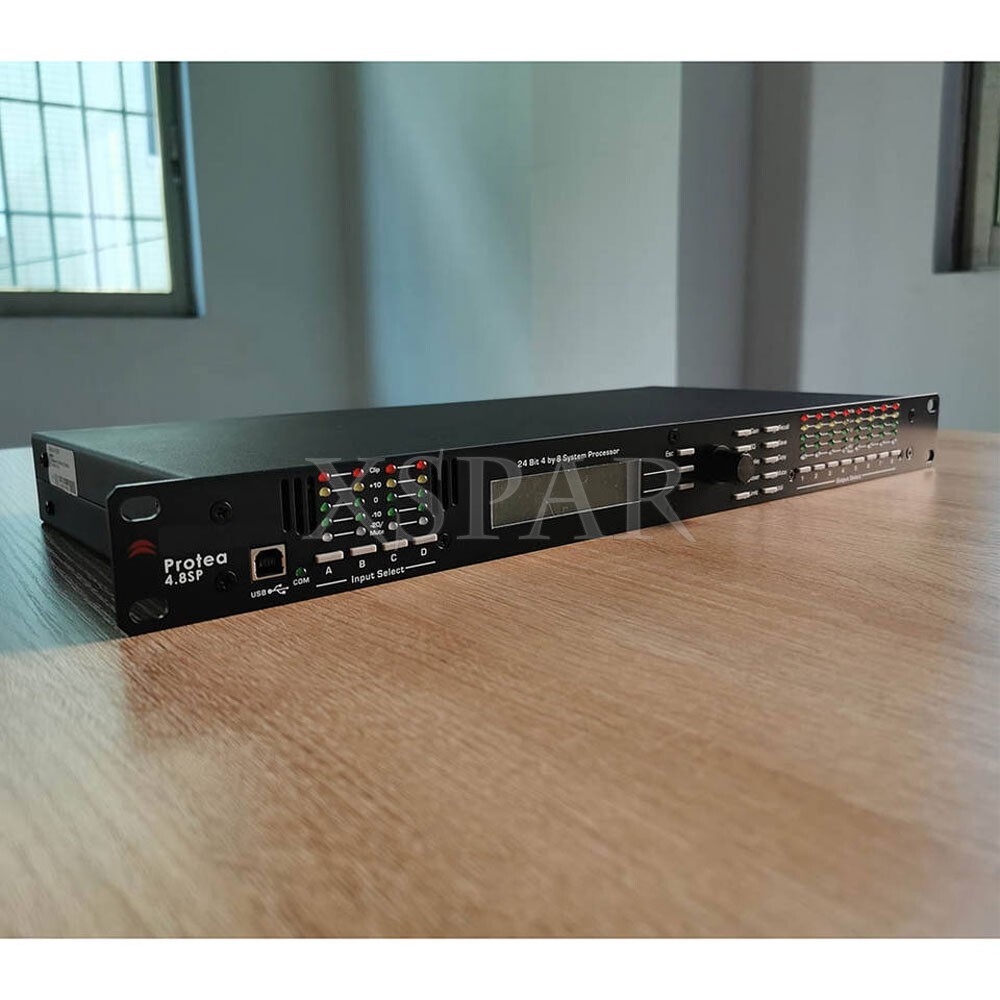 4.8SP 110V DSP Audio Processor Original Software 4 Input 8 Output Sound System