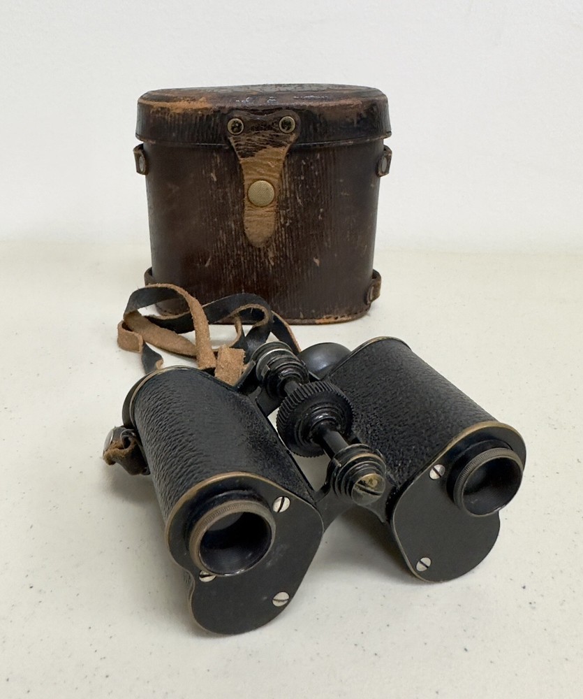 Vintage Goerz  German Binoculars With Case