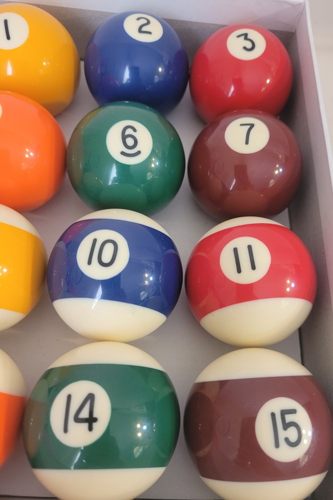 Billiard Complete 2.25" Pool Ball Set ~ Unused