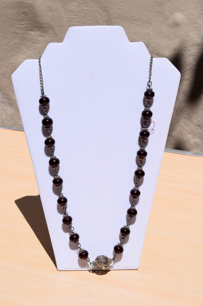 AMBER BEAD NECKLACE FROM EGYPT! (#2)
