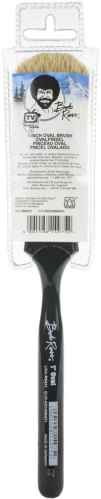 Weber CR6431 Bob Ross Oval Bristle Brush-1" Width