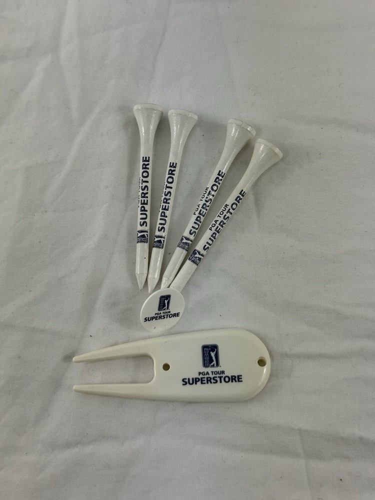 PGA Superstore Golf Divot Tool & Tees