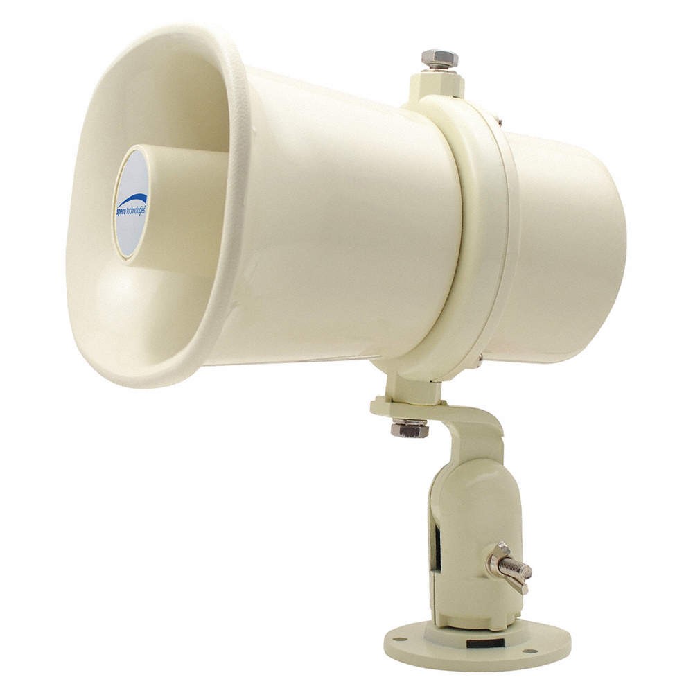 SPECO TECHNOLOGIES SPC10RT PA Weatherproof Speaker,5"D,ABS 49CA09