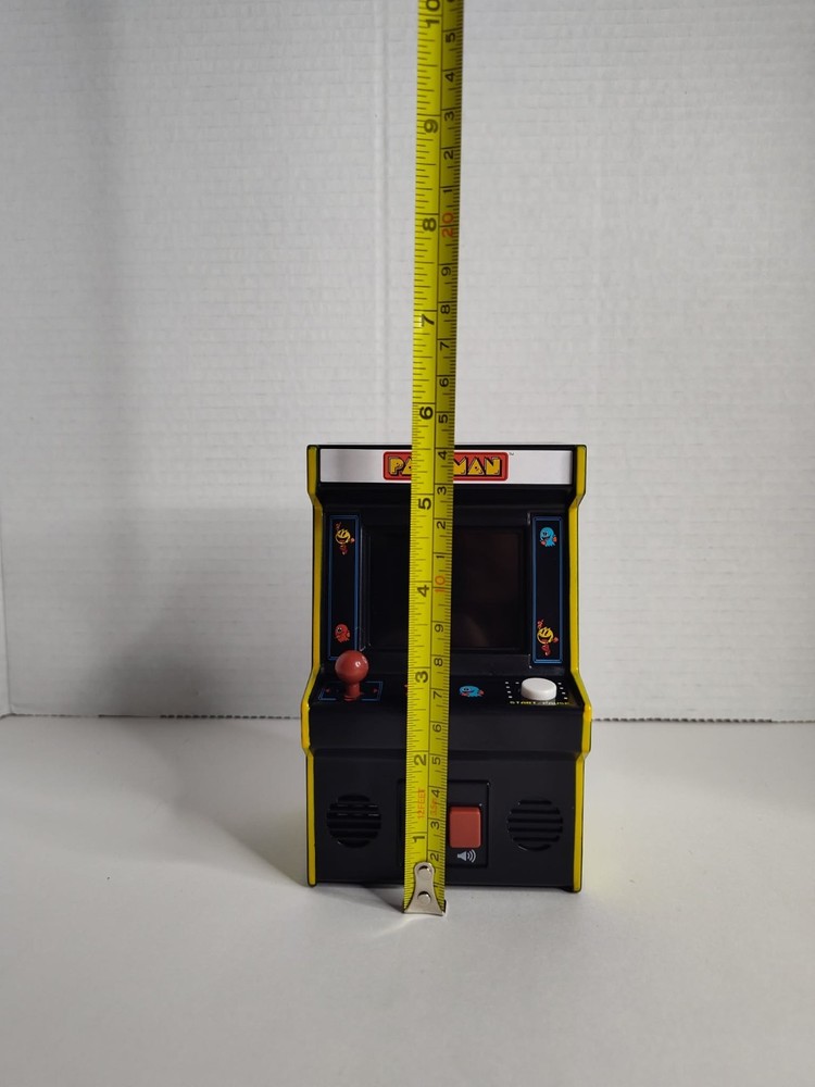 Basic Fun Pac-Man Handheld Mini Arcade Game Bandai Namco Pacman Tested Working