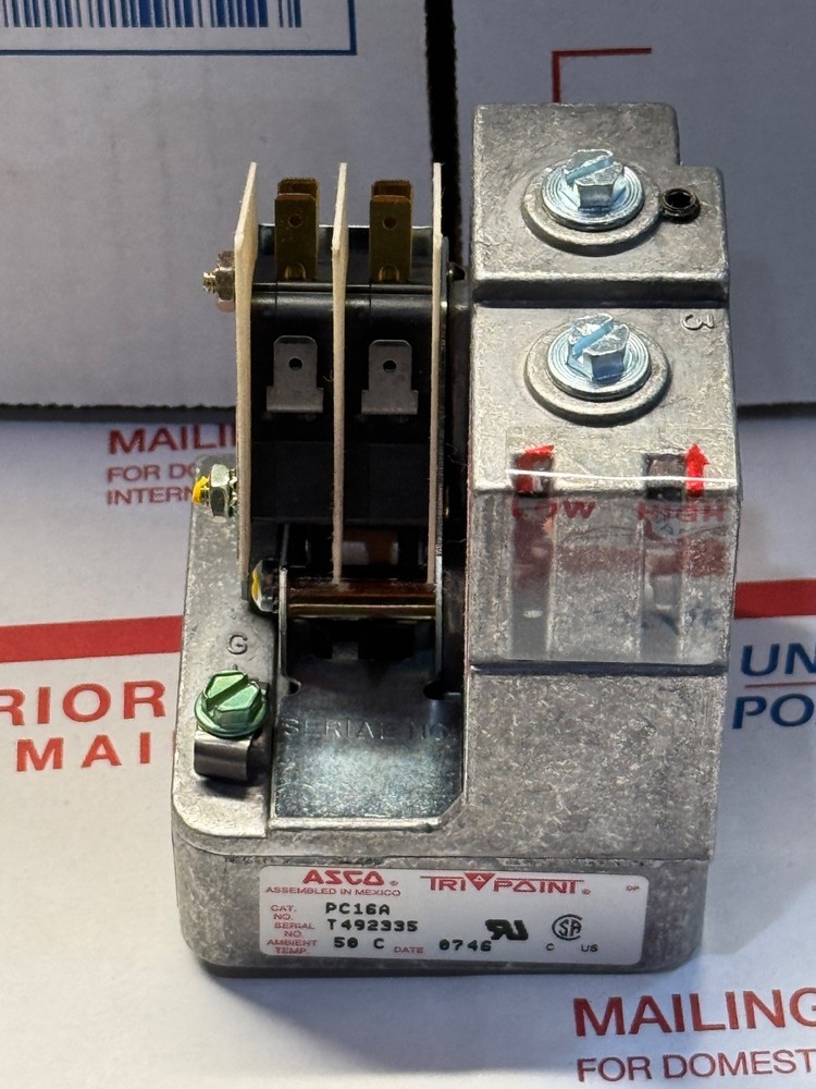 ASCO Pressure Switch - PC16A - New Open Box