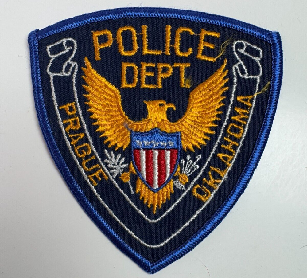 Prague Police Oklahoma OK Patch BB10