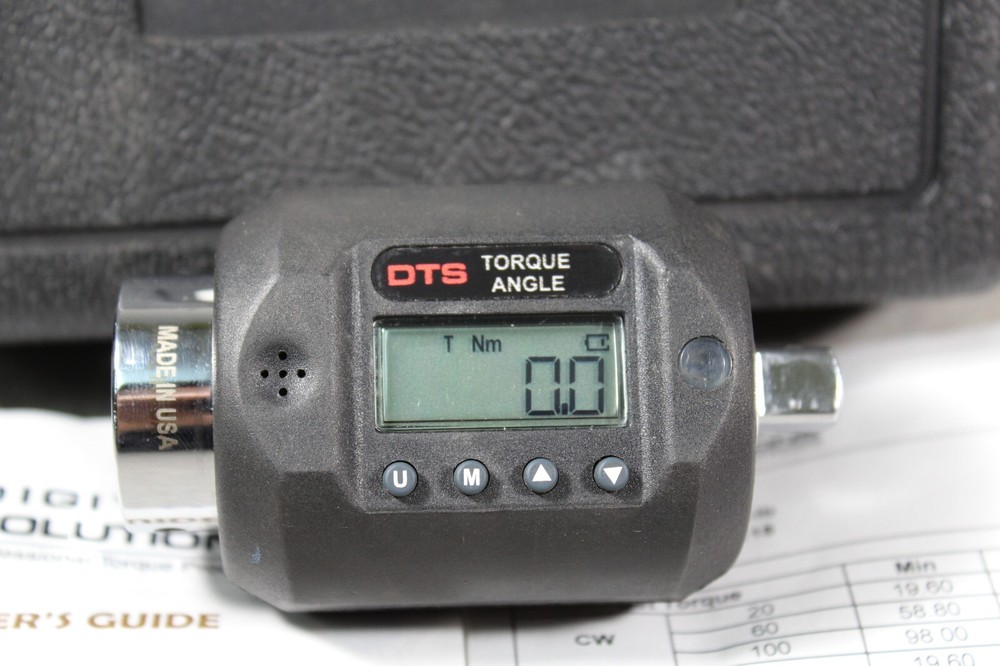 Digitool Solutions TA-1002 3/8" Dr. Portable Torque & Angle Meter 10-100 ft-lb