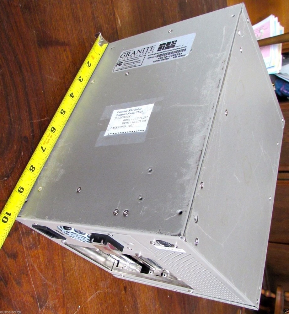Granite Microsystems XFER Robot Computer Control Unit CPU SEMICON USA