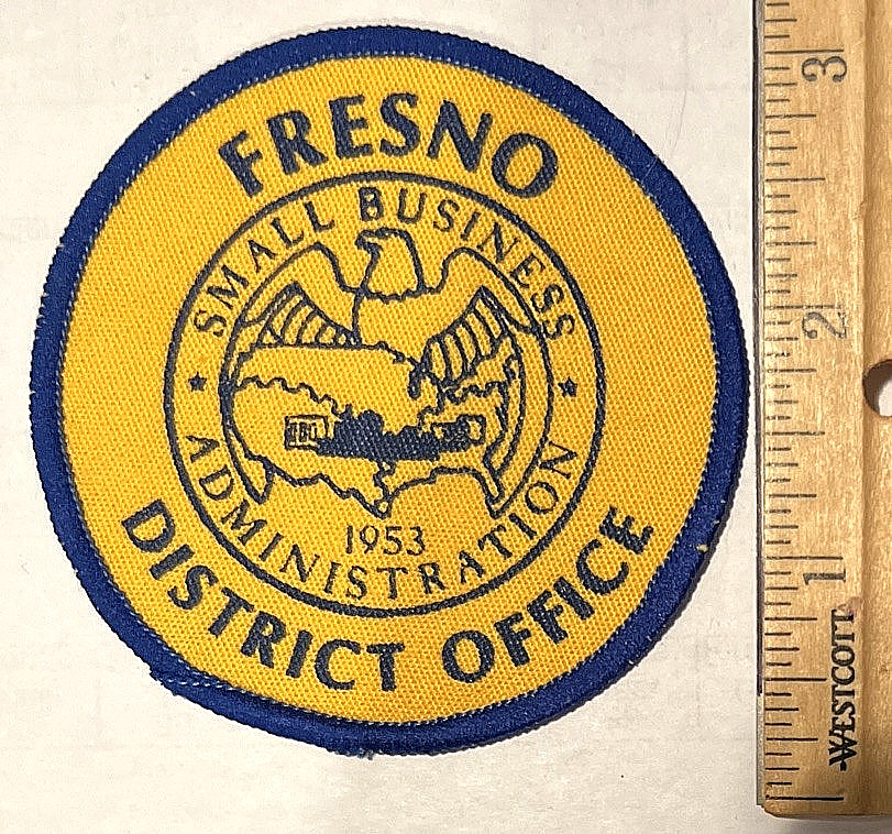 Fresno California SBA Small Business Administration Patch