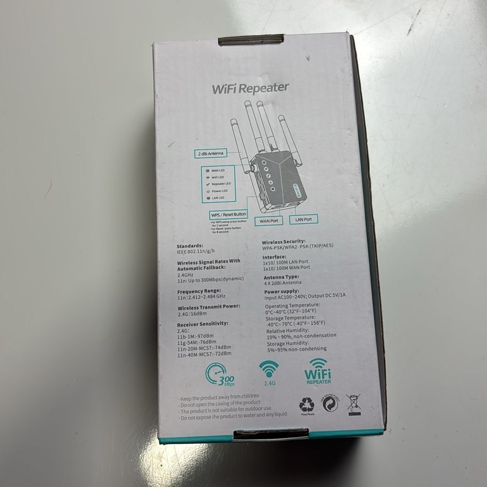 Wi Fi repeater rpt-002