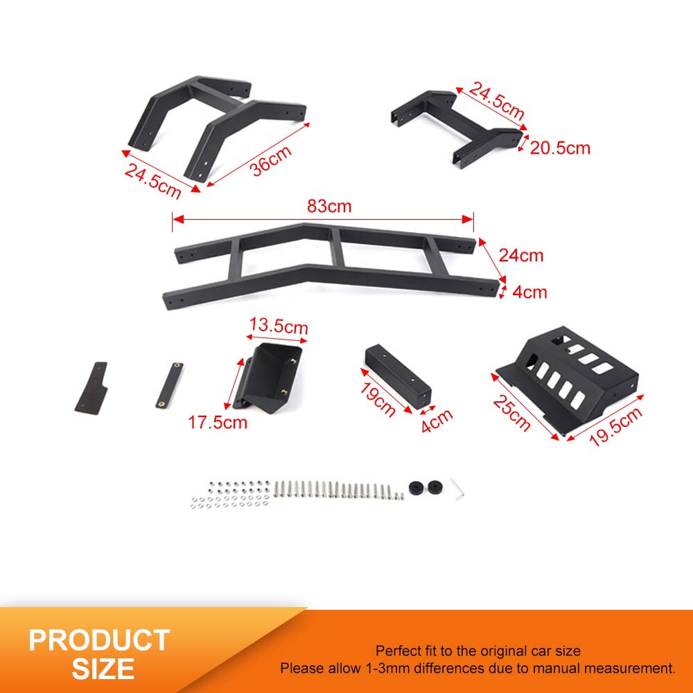 Tailgate Ladders Rear Gate Ladder Kit Left Side Accessories For 4Runner 2010+