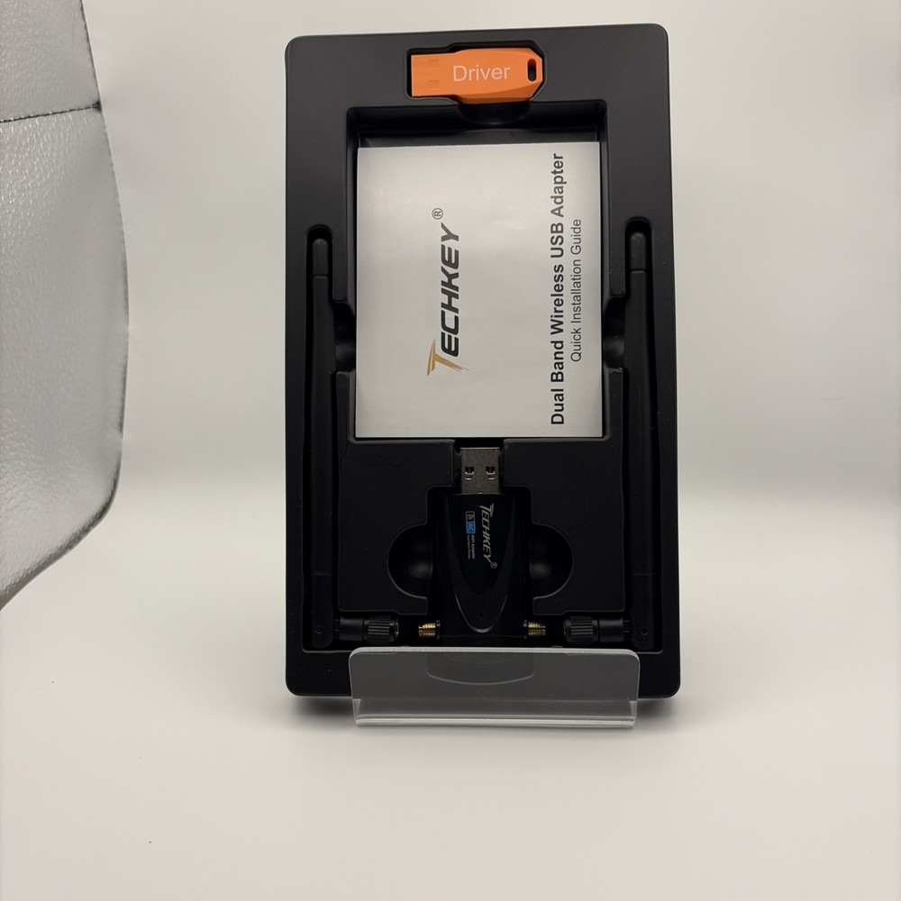 TECHKEY MODEL 6B29 DUAL BAND AC WIRELESS USB ADAPTER