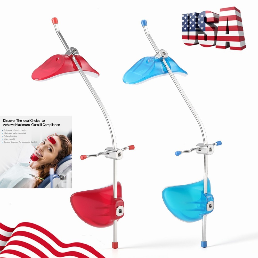 Dental Orthodontic forward pull Headgear facemask with Single Lever Adjustable