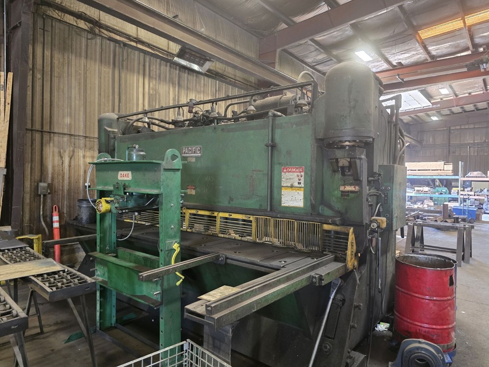 PACIFIC MODEL 500HD14 HYDRAULIC SHEAR