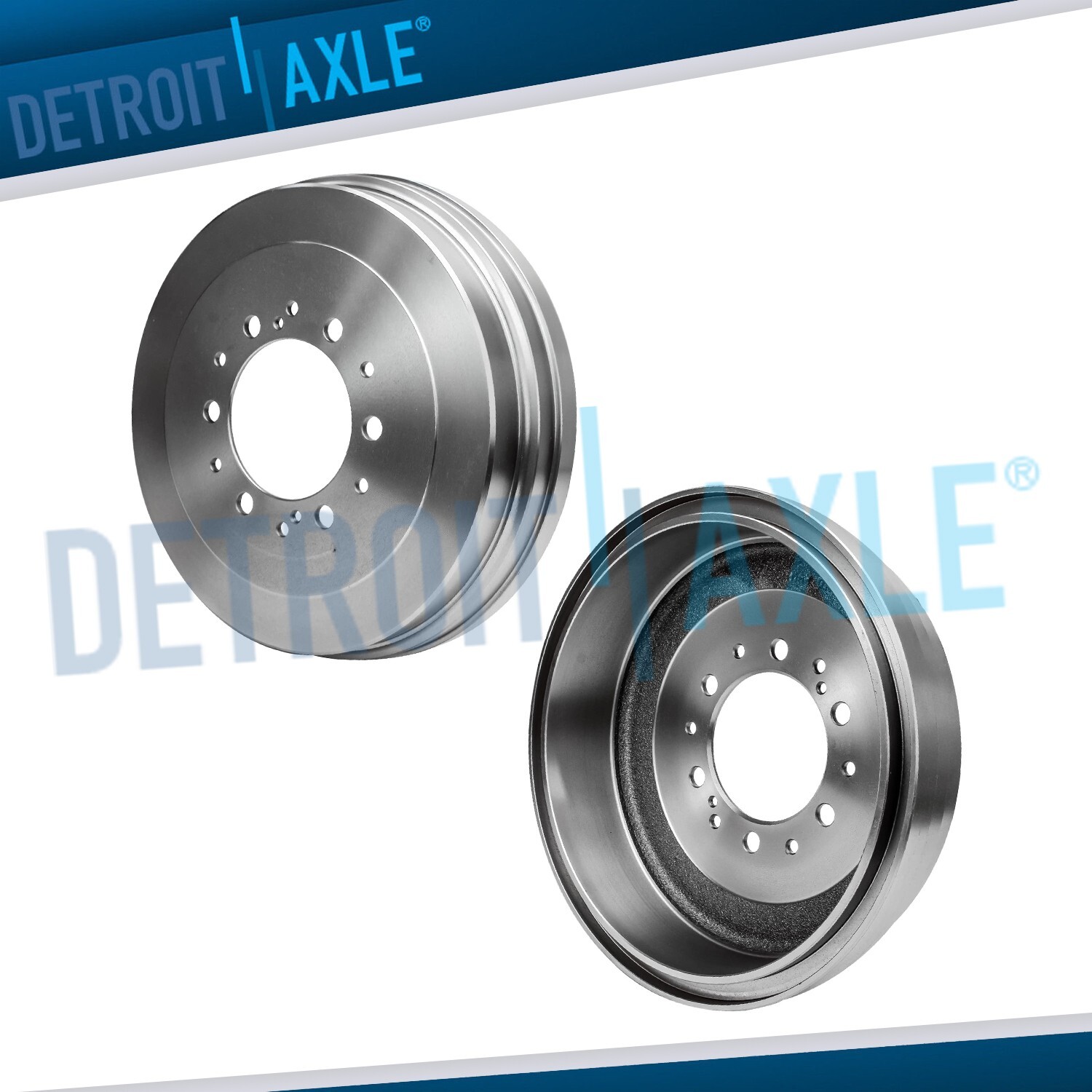 Rear Left and Right Brake Drums for Toyota Tundra Tacoma 4Runner 15" 16" Wheels