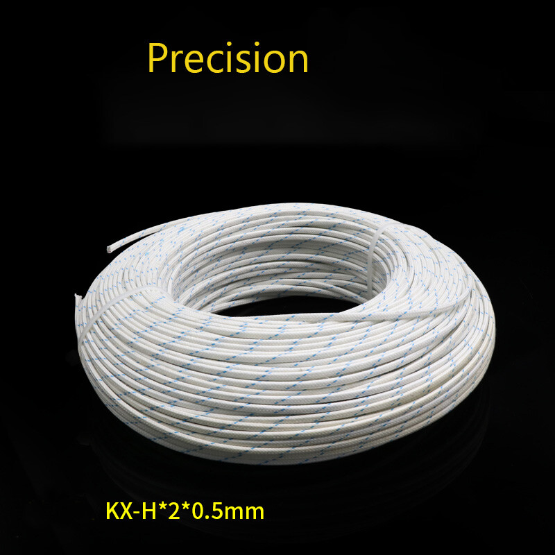 High Temperature Wire Thermocouple Compensation Data Wire Braided K-Type KX-H