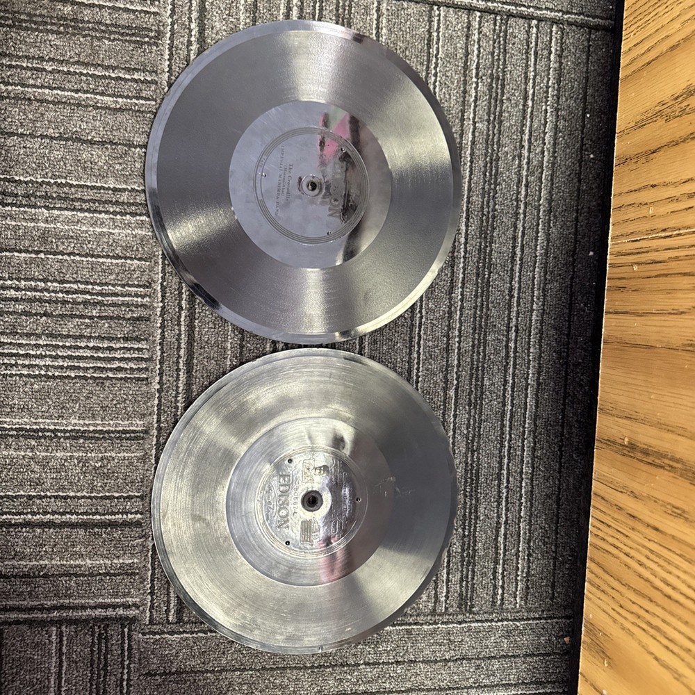 Two Thomas Edison Thick Records