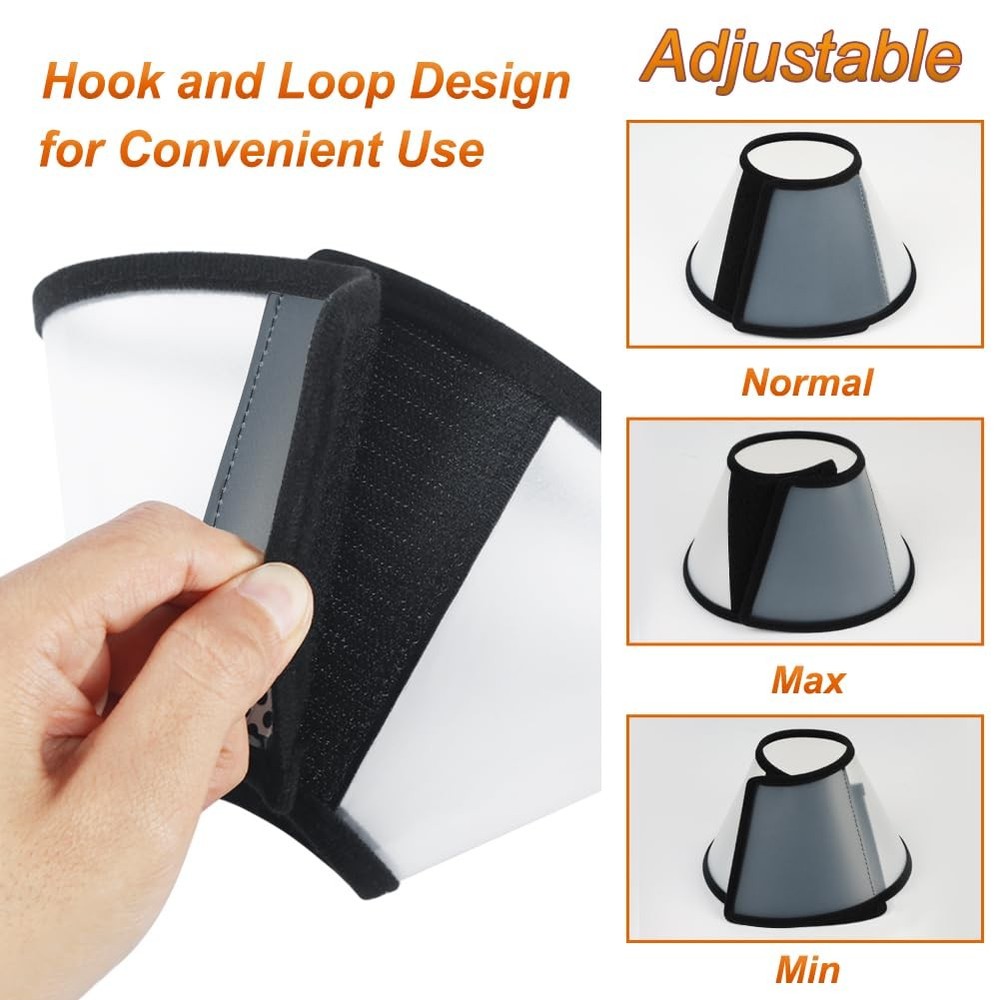 Vivifying Small Cat Cone Collar Adjustable Recovery