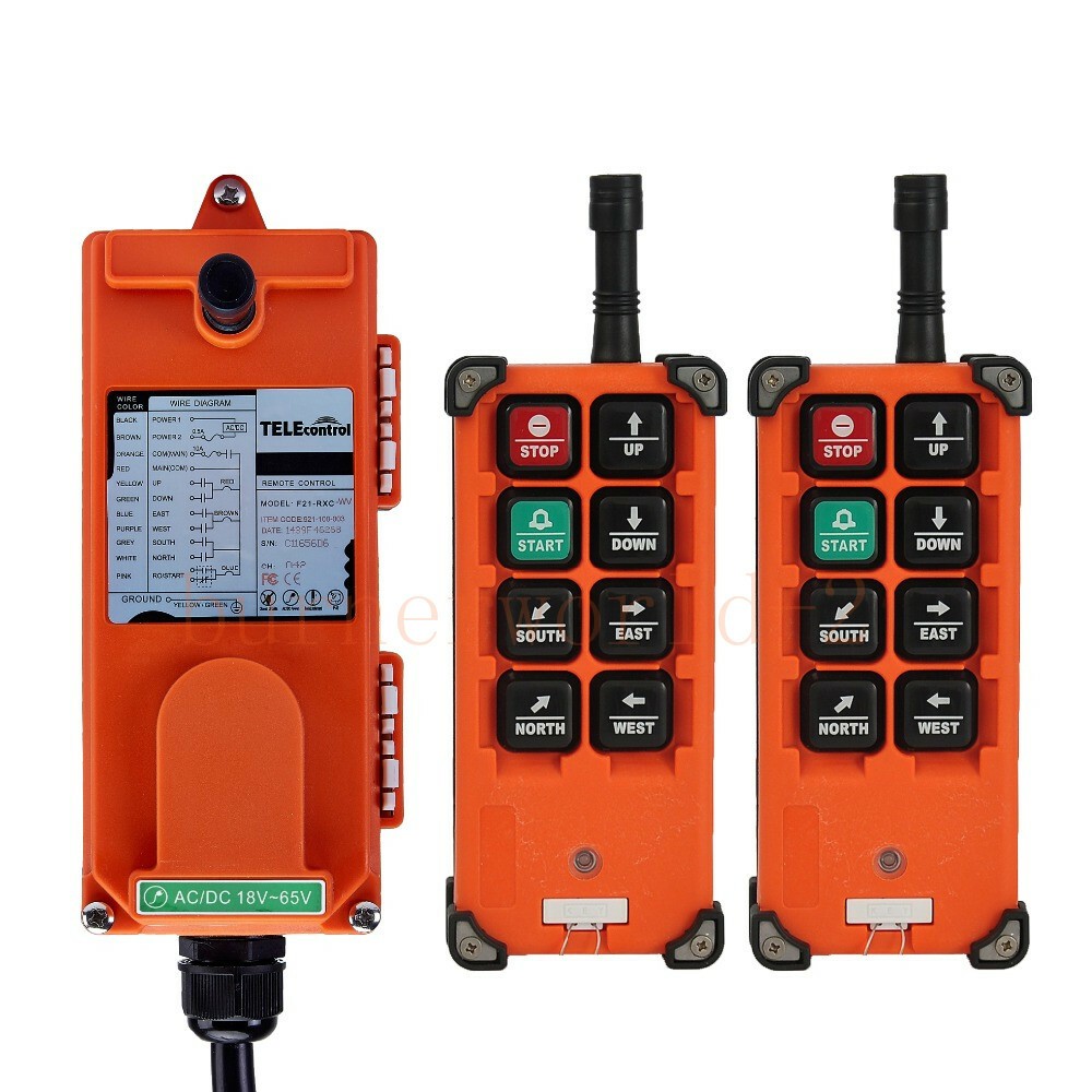 F21-E1B Hoist Crane Wireless Industrial Remote Control Transmitter & Receiver