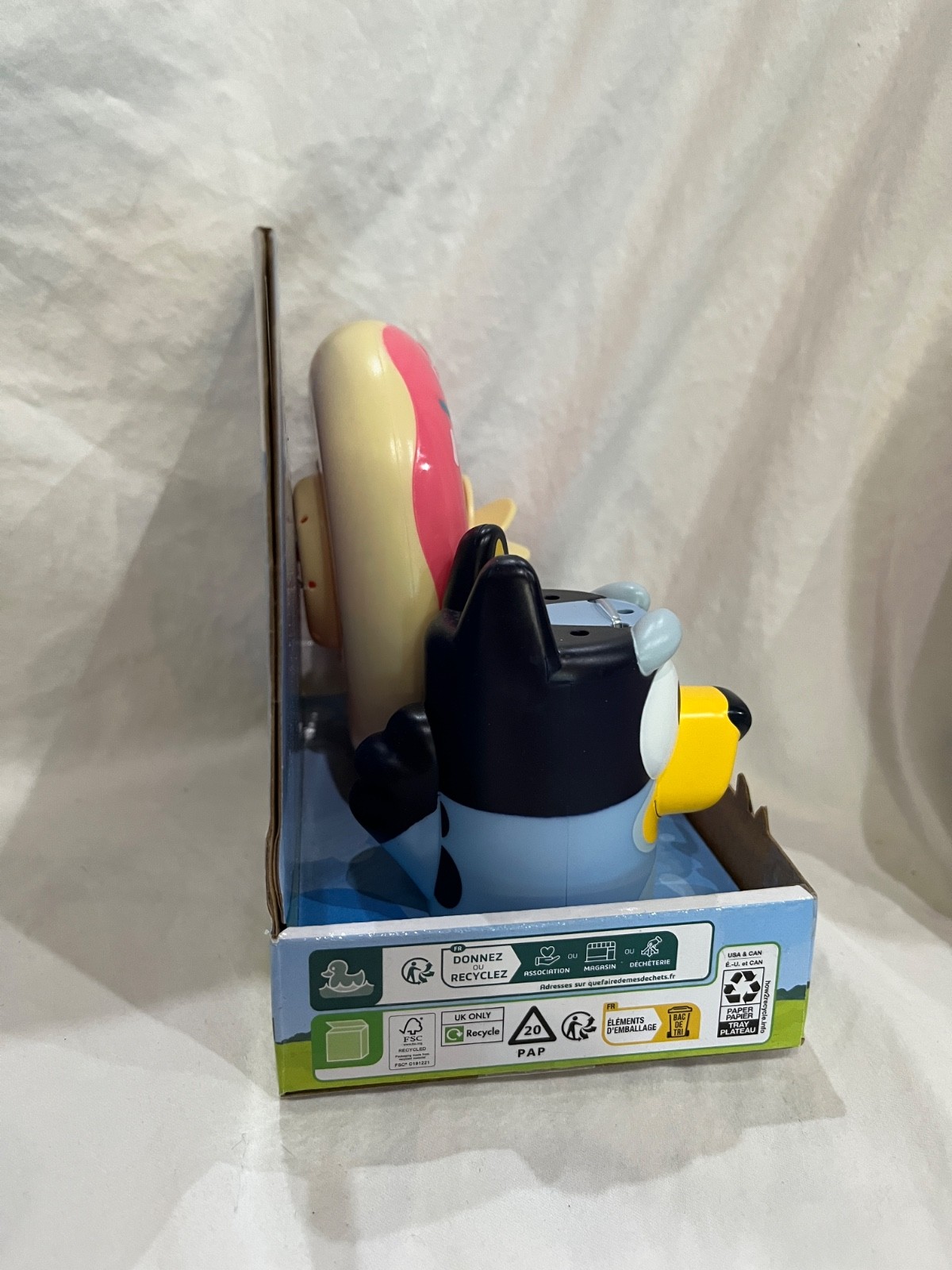 Bluey Splash And Float Bath Toy Tomy Toomies New