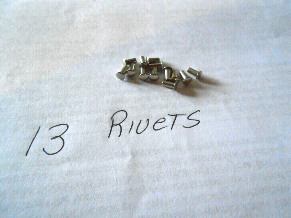 SEEBURG Selection Playing Indicator 13 Rivets and Directions to install them