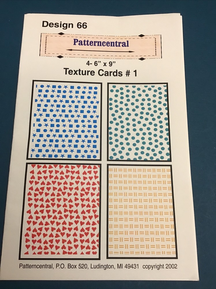 Patterncentral #66 Texture Cards