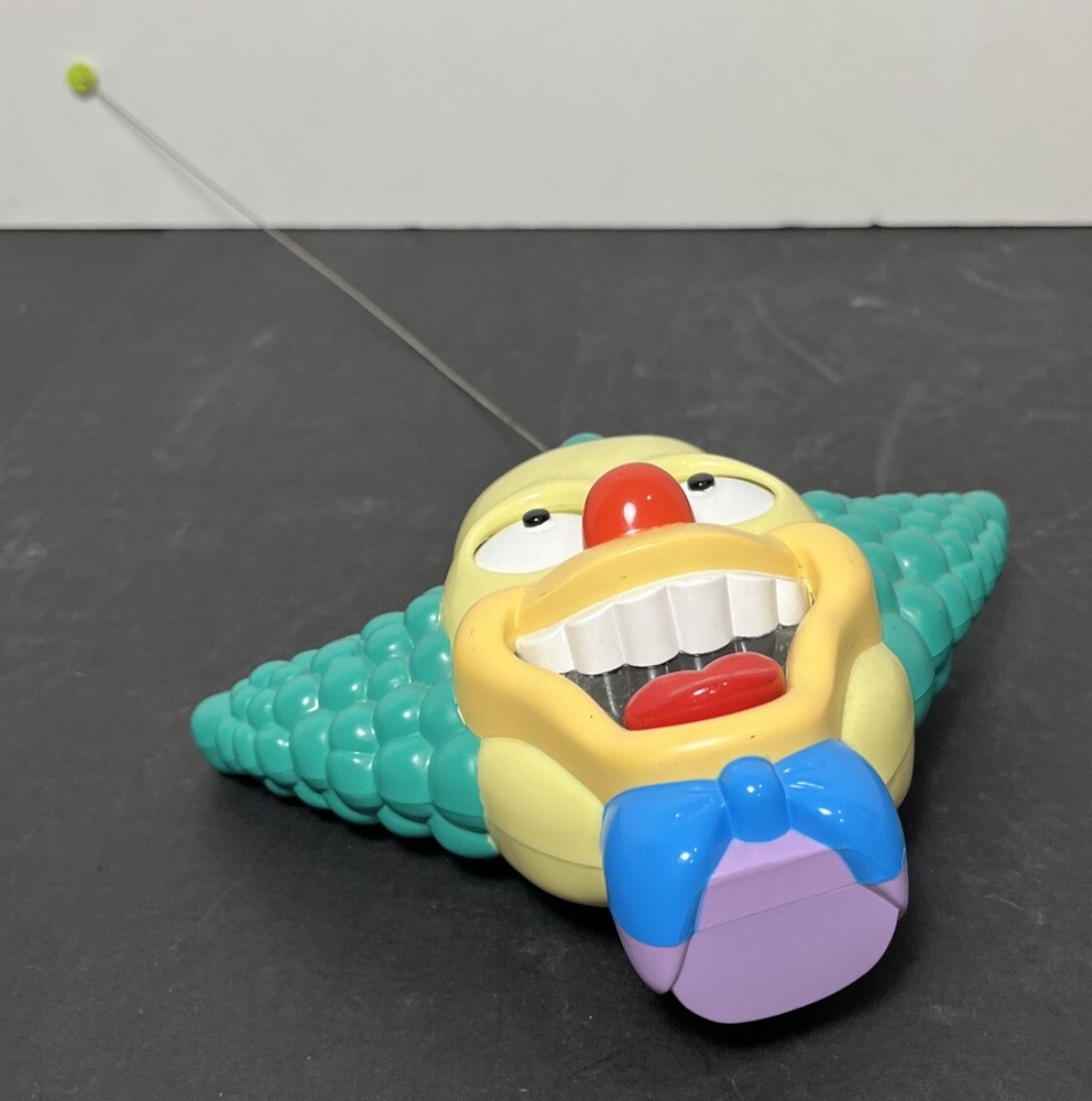 The Simpsons R/C Remote Control Skateboarding BART Talking Krusty Tested 2000