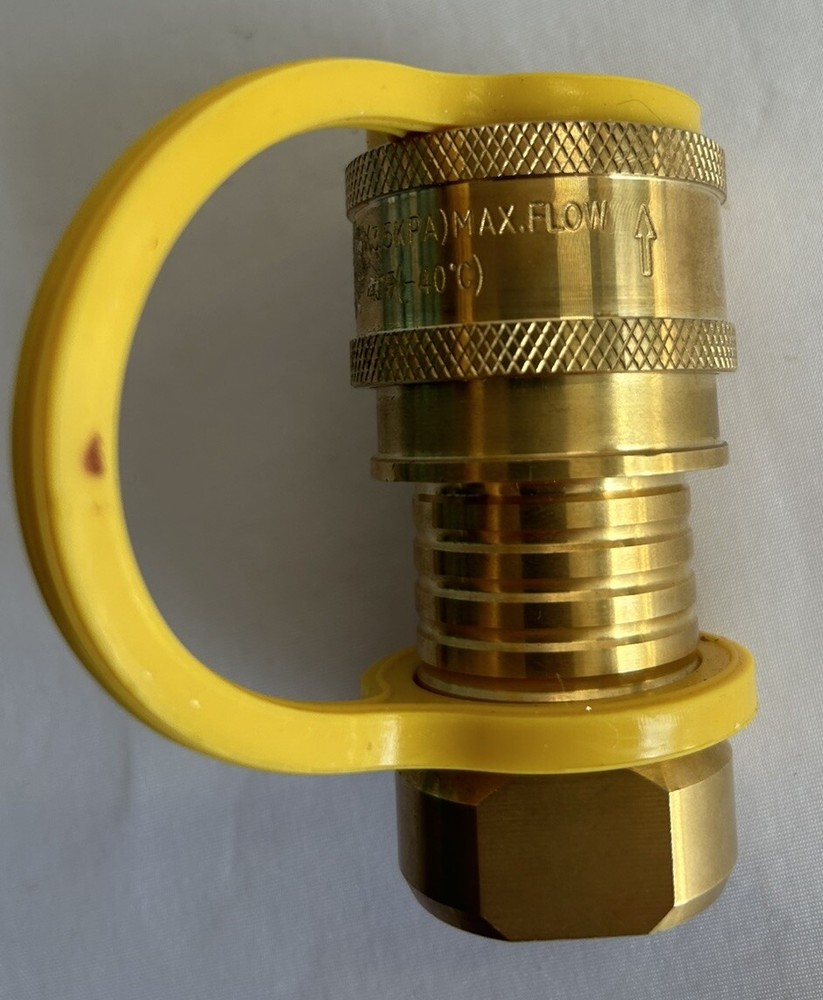 Gas Quick Connector Solid Brass Fitting KJ005