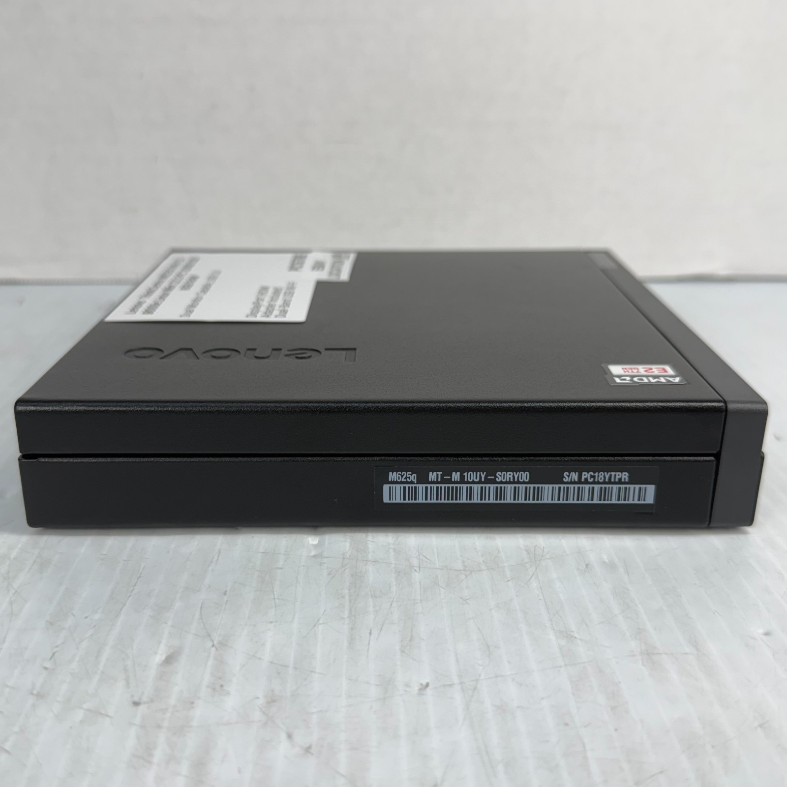 Lenovo ThinkCentre M625Q AMD E2 Linux Mint 22.2 Mini PC 120GB SSD 8GB RAM