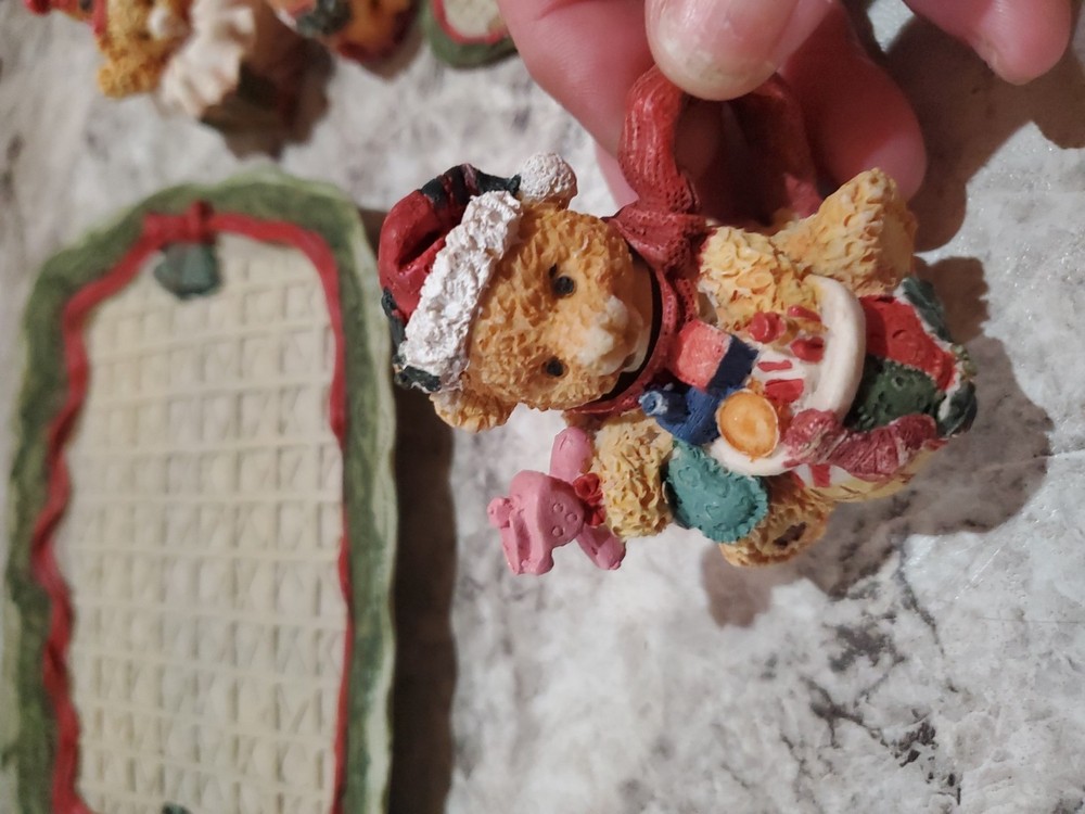 Small Bear Christmas Themed Tea Set Miniature