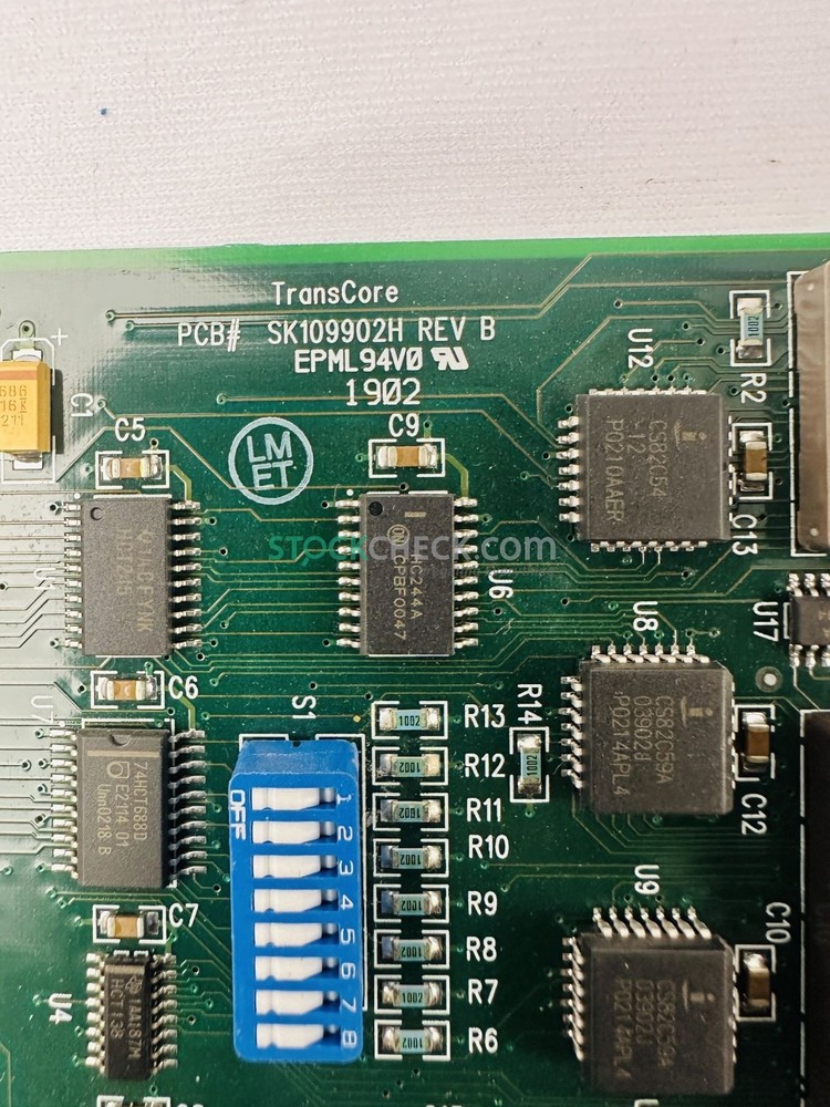 Transcore SK109902H STD32 Bus Interface Card
